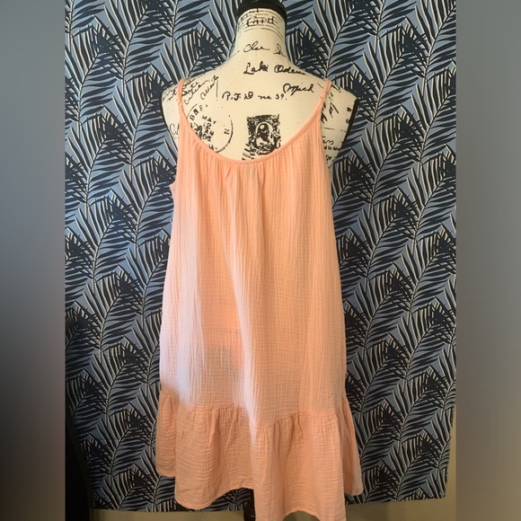 #29 NWT Universal Thread Pink Sun Dress Large - Picture 2 of 3